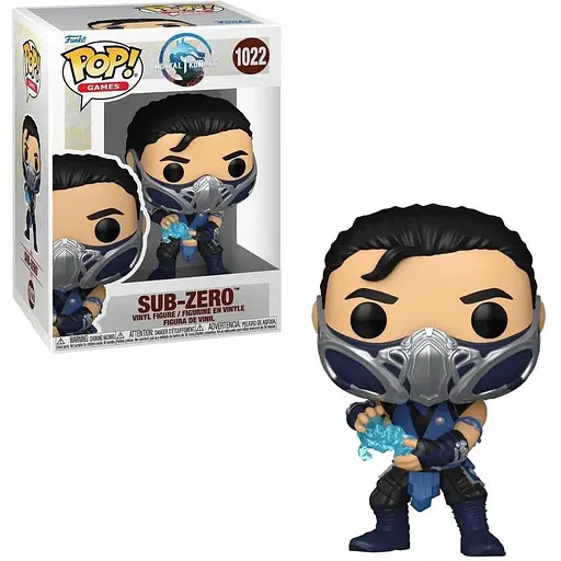 Коллекционная  фигурка   Funko Pop Мортал Комбат Саб-Зиро Mortal Kombat Sub Zero 10 см FP MK SZ 1022 - фото 1