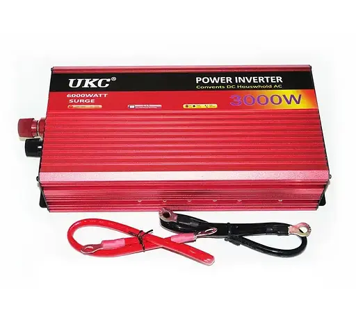Инвертор преобразователь напряжения UKC AR-3000M BR-3000M 12V-220V 3000W синусоидный