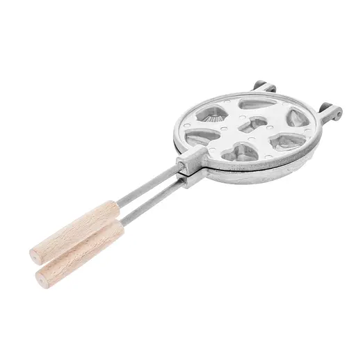 Форма для випікання горішків горішниця асорті (серця, шишки, мушлі) з антипригарним/тефлоновим покриттям, Ласунка Чорний 86407 - фото 5