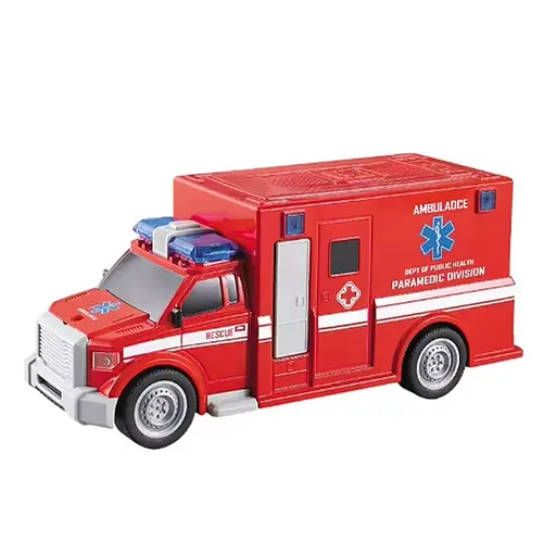 Швидка допомога, WY670A/B/C, звукові та світлові ефекти (В асортименті)