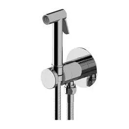 Гігієнічний душ прихованого монтажу Paffoni new Bidet Kit із запірним змішувачем chrome ZDUP128CR, Хром - фото 1