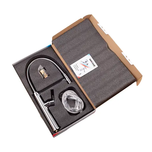 Змішувач для кухні Mixxus Premium Spark 017 MI6968 Хром - фото 8