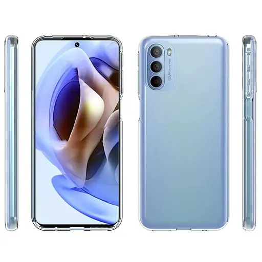 TPU чехол Epic Transparent 1,5mm для Motorola Moto G31 Бесцветный (прозрачный) - фото 3