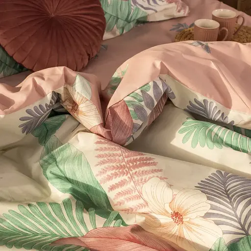 Комплект постільної білизни Viluta двоспальний ранфорс 22216 100% бавовна - фото 4