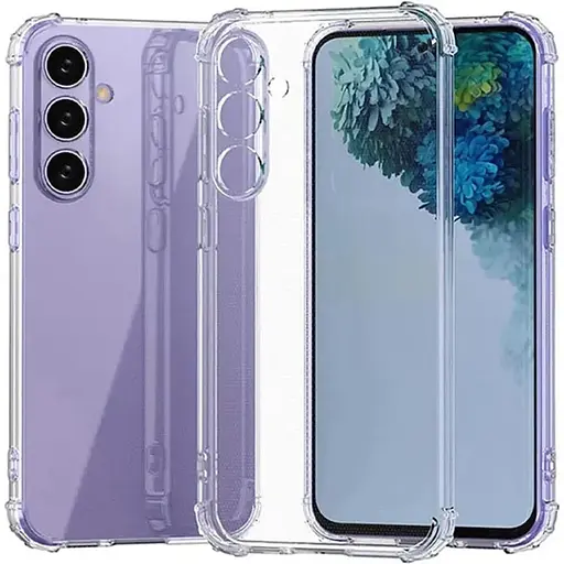 TPU чохол Getman Ease logo посилені кути Full Camera для Samsung Galaxy S24 FE Безбарвний (прозорий) - фото 1