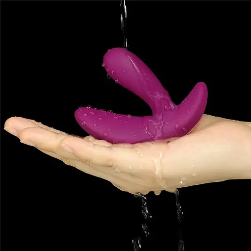 Вібратор Lovetoy O-Sensual Remote Ride 9 см фіолетовий - фото 9