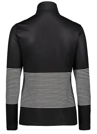 Кофта CMP Woman Sweat 30L0396 Black/White XS (1097-30L0396-22YF 36) - фото 2