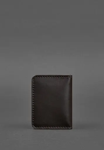 Кожаная обложка для ID-паспорта и водительского удостоверения 4.0 коричневая - фото 5