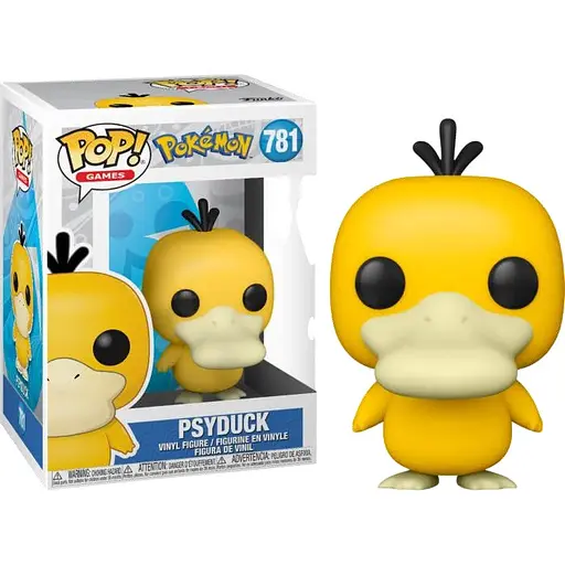 Фигурка Funko Pop Псайдак Покемон Pokemon Psyduck 10см FP P P 781 - фото 1