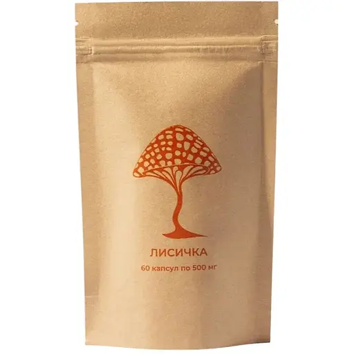 Лисички Дідусь Мухомор 500 мг 60 капсул