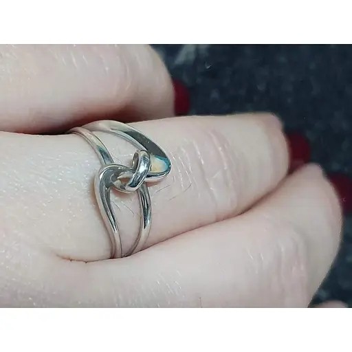 Срібне кільце Tango з алмазною гранню. 310179С 18 - фото 2