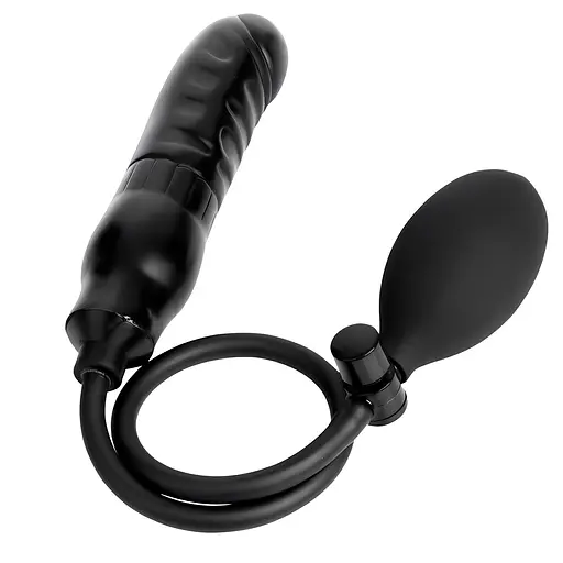 Анальный расширитель Passion Дилдо надувной черный (4821002030323)