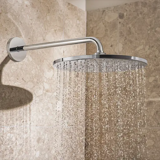 Душова система прихованого монтажу термостатична Grohe QuickFix Precision з Vitalio Rain Mono 310 34880000, Хром - фото 7