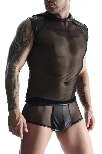 Чоловіча футболка з рукавами Regnes Fetish Planet XL (чорний) - фото 8