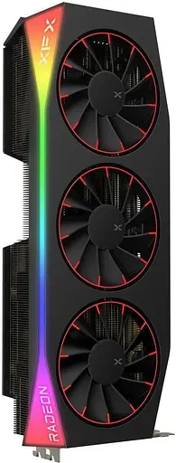 Видеокарта XFX AMD Radeon RX 9070 XT 16GB Mercury OC Magnetic Air Edition with RGB (RX-97TMARGB9) (GDDR6, 256 bit, PCI-E v5.0 x16) - фото 4