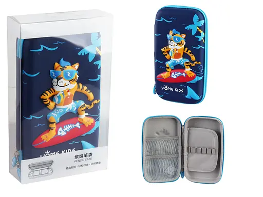 Пенал жесткий объемный Tiger, 1 отделение, 5361P