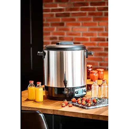 Електрична каструля 28 л для пастеризації з підігрівом Adler AD 4496 - фото 7