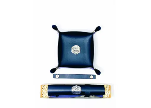 Настільна гра Планета Ігор Лоток для кубиків D20 (синій) (Dice tray D20 navy) (pi-dt014) - фото 3