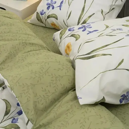 Комплект постільної білизни Viluta полуторний ранфорс 24266 100% бавовна - фото 5