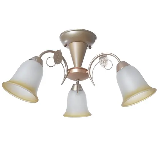 Люстра стельова Brille флористика E27 60W G (LK-528C/3)