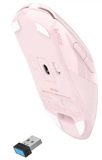 Миша A4Tech Fstyler FG50 Plus (Pink) USB (FG50 Plus (Pink)) - фото 10
