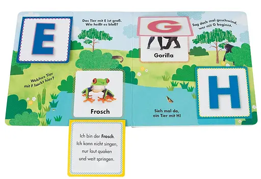 Mein erstes. Tier-ABC Mit bunten Klappen zum Entdecken - фото 2