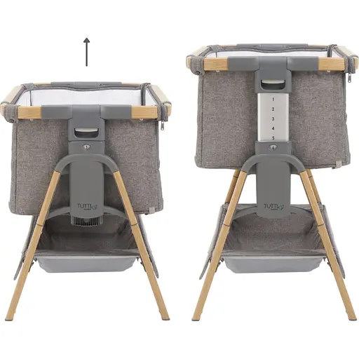 Ліжечко Tutti Bambini трансформер 2 в 1 CoZee XL light gray (211209/3590) - фото 2