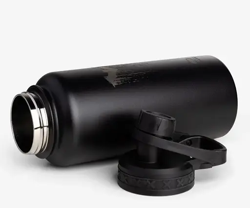 Пляшка для води Smartshake Bohtal Insulated Sports Bottle 960 ml/32 oz Black Batman металева з подвійною вакуумною ізоляцією (11292301) - фото 2