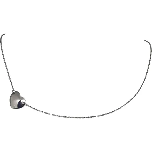 Серебряное колье Qvaliz Сердце. 90800917 40