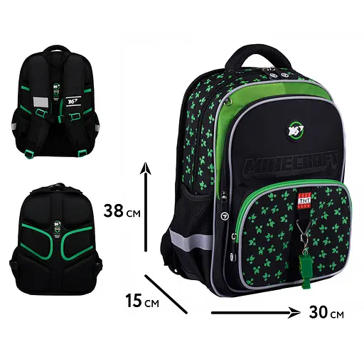 Рюкзак шкільний YES Minecraft Team S-72 - фото 2