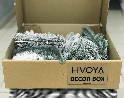 Набір хвойних литих гілочок Hvoya Decor Box (84 елементи) - фото 9