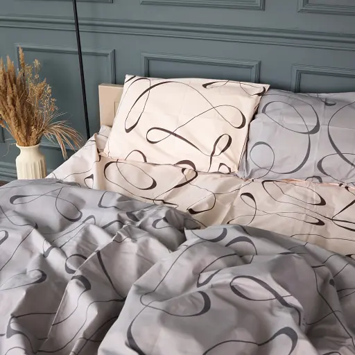 Комплект постельного белья Mirson 17-0849 Ribbona Бязь 2x 160 x 220 см - фото 4