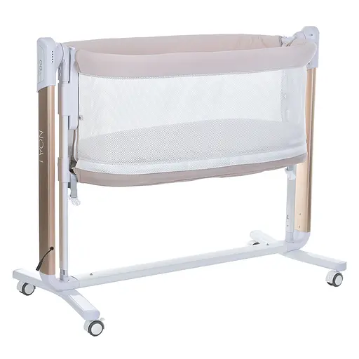 Кроватка-манеж El Camino ME 1125-G NOA Beige с автоматическим укачиванием