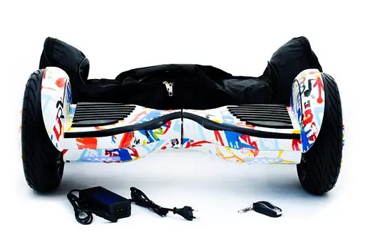 Гіроборд Smart Balance Wheel 10.5 White graffiti - фото 2