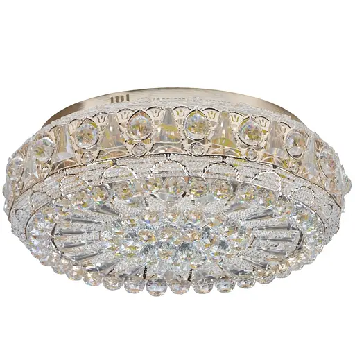 Люстра Brille потолочная торт с подсветкой LED E14 40W G (BCL-629C/7)