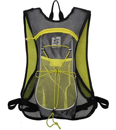 Рюкзак спортивний Semi Line 7 Grey/Yellow (3289) (DAS303087) - фото 2