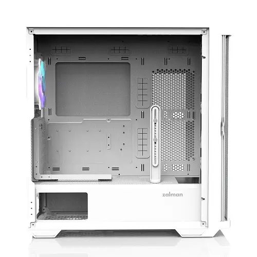 Корпус Zalman Z10 DUO, White, Mid Tower, без БЖ, для ATX / Micro ATX / Mini ITX, 1xType-C / 2xUSB 3.1, макс. CPU - 173 мм / VGA - 395 мм, 4x120 мм ARGB, бічна панель із загартованого скла - фото 6