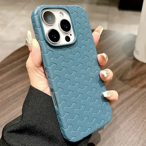 Чохол Epik TPU Weaving для Apple iPhone 16 Pro Max 6.9 Blue - фото 2