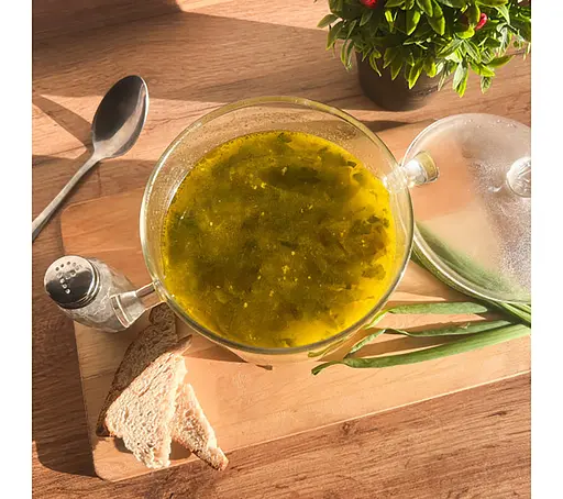 Стеклянная кастрюля круглой формы с крышкой, 1.5 л, S&T Прозрачный 87670 - фото 4