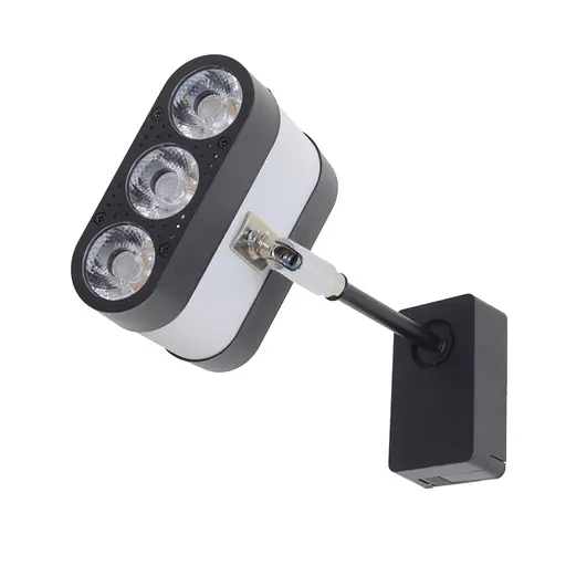 Светильник трековый поворотный LED KW-222/30W WW Brille 33-039 - фото 7