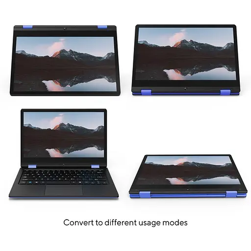Ноутбук Core Innovations Yoga 11.6" HD 3/64GB N3350 Blue (CLT1164BU) - фото 6