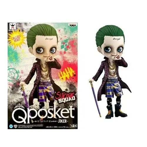 Фигурка Q Posket Джокер Joker Отряд самоубийц Suicide Squad 15см WST Q Posket SS J - фото 2