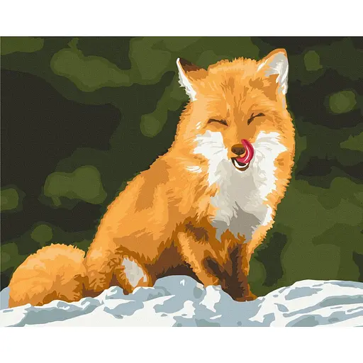 Картина по номерам Лисичка сестричка Brushme 40x50 см разноцветная 000277659 - фото 1