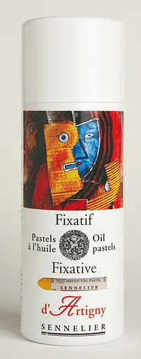 Лак аэрозоль фиксатив Sennelier "d'Artigny", для масляной пастели, 400 мл - фото 3
