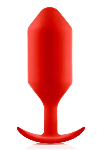 Анальна пробка B-Vibe Snug Plug 6, 16 см (червоний)
