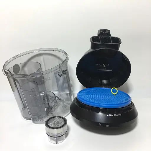 Колба в зборі з кришкою та поролоновим фільтром для пилососа Samsung VC05K51F0VP/UK, VC21K5170HG/UK,DJ97-02354C - фото 6