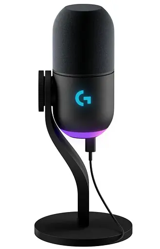 Мікрофон Logitech Yeti GX Dynamic RGB Black (988-000569) - фото 1