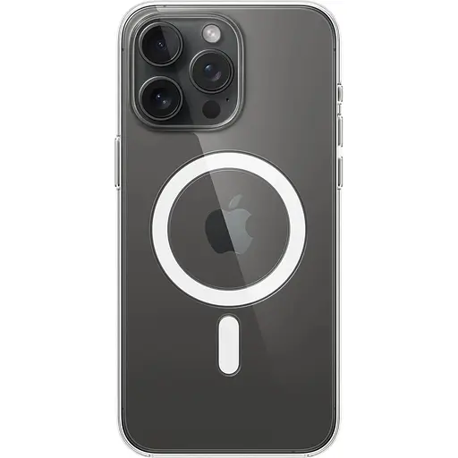 Оригинальный противоударный чехол Apple Clear Case для iPhone 15 Pro Max (6.7") Прозрачный (MT233ZM/A) - фото 7