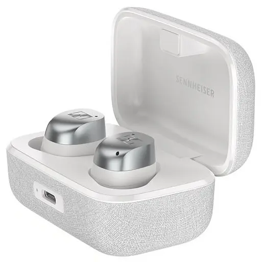 Наушники Momentum True Wireless 4 White Silver Sennheiser teh0021264 - фото 4