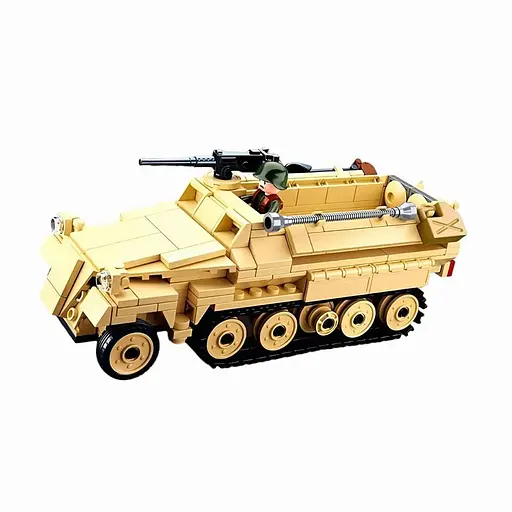 Конструктор Sluban M38-B0695 — Військова техніка, 460 деталей з фігурками, різнокольоровий